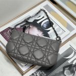 Dior CARO TULIP BAG Macrocannage Calfskin LB11665 (1)
