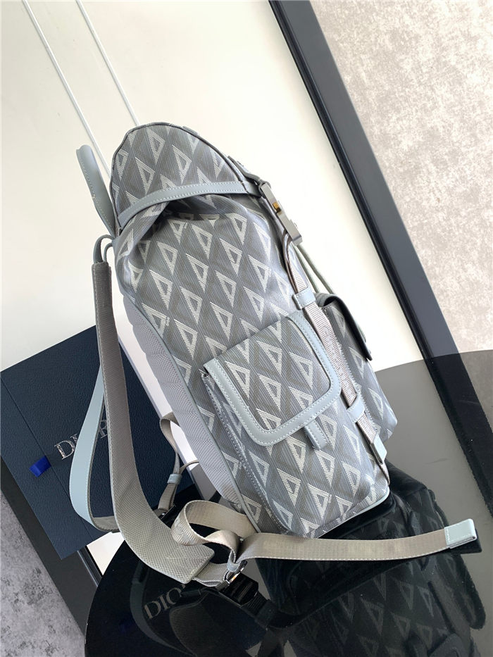 Dior Hit The Road Backpack Diamond Canvas LB14001 (2)