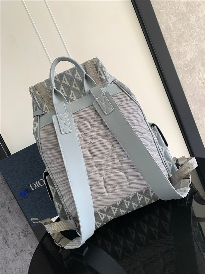 Dior Hit The Road Backpack Diamond Canvas LB14001 (3)