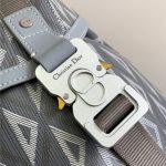 Dior Hit The Road Backpack Diamond Canvas LB14001 (4)