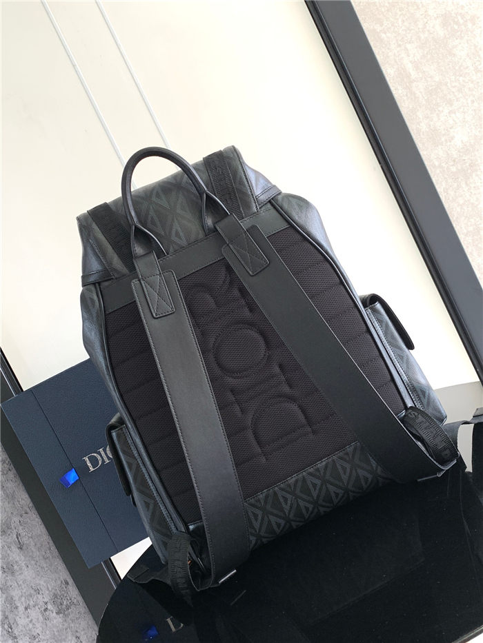 Dior Hit The Road Backpack Diamond Canvas LB14002 (3)