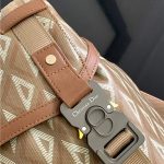 Dior Hit The Road Backpack Diamond Canvas LB14003 (4)