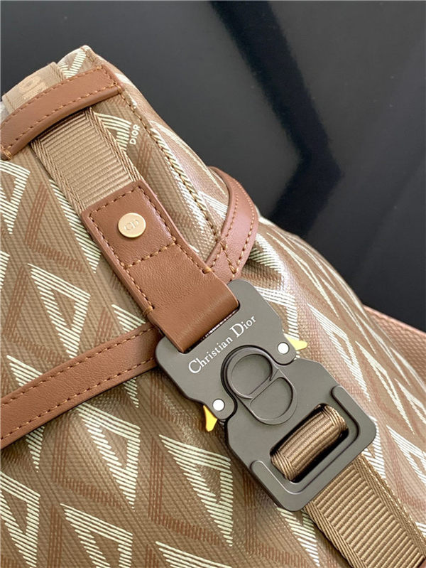 Dior Hit The Road Backpack Diamond Canvas LB14003 (4)