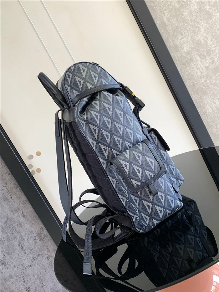Dior Hit The Road Backpack Diamond Canvas LB14004 (2)