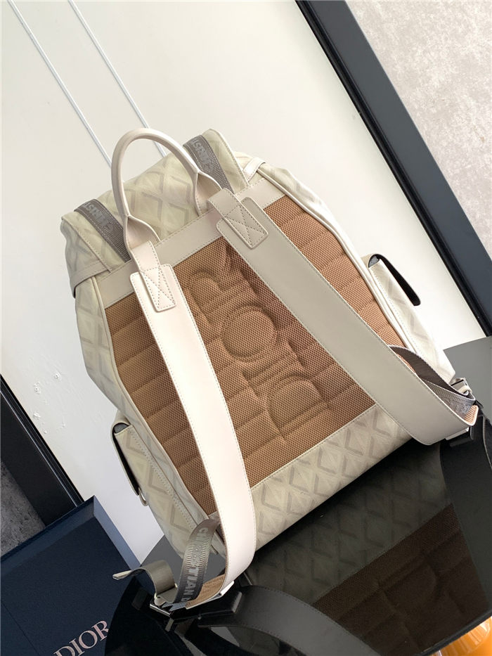 Dior Hit The Road Backpack Diamond Canvas LB14005 (8)