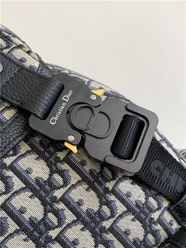 Dior Hit The Road Backpack Oblique Jacquard LB14006 (5)