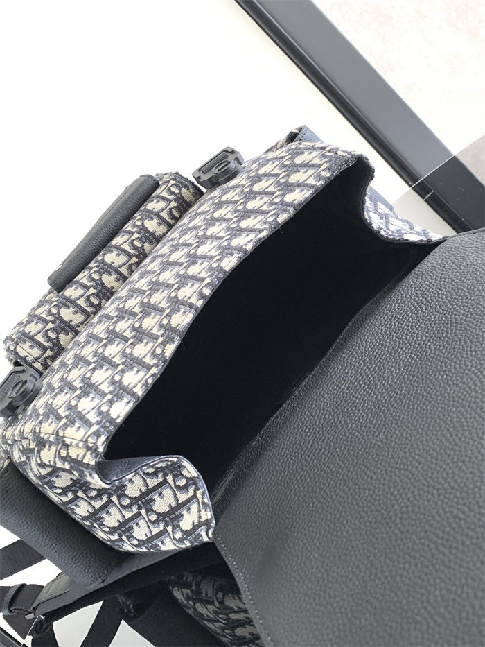 Dior Maxi Gallop Backpack Oblique Jacquard LB14690 (4)