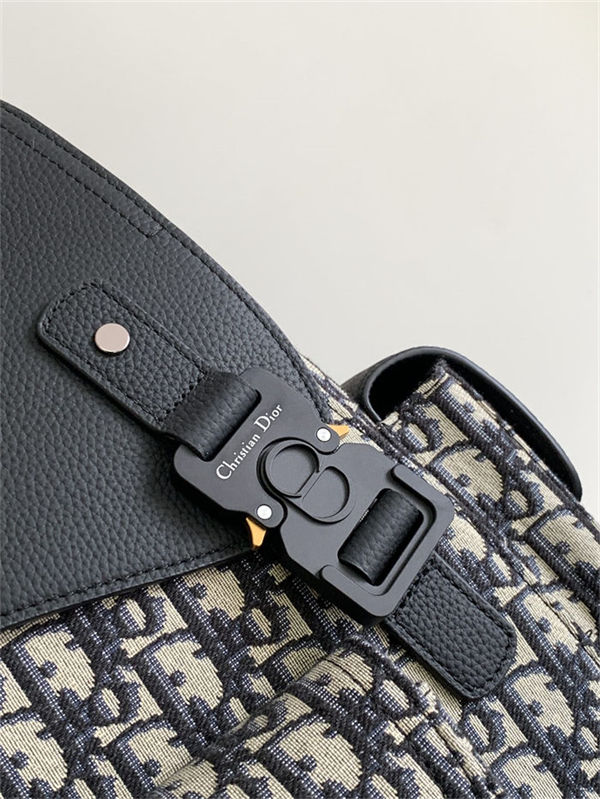 Dior Maxi Gallop Backpack Oblique Jacquard LB14690 (6)