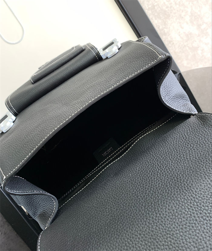 Dior Maxi Gallop Backpack grained calfskin LB14688 (6)