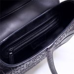 Dior SADDLE BAG Calfskin Embossed LB8131 (5)