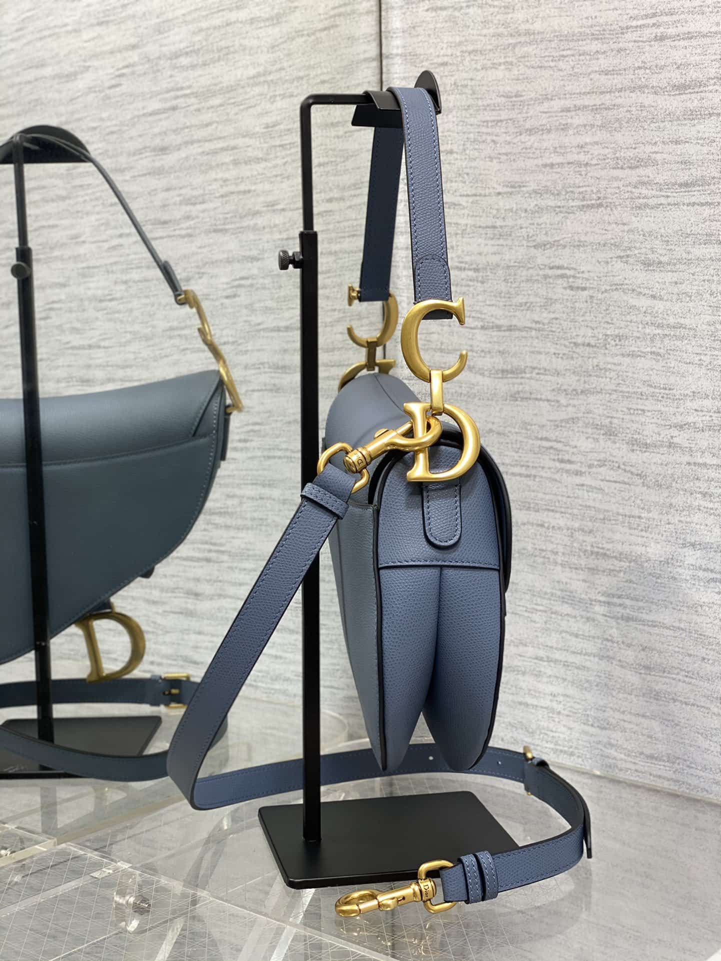 Dior SADDLE BAG Grained Calfskin LB16271 (4)