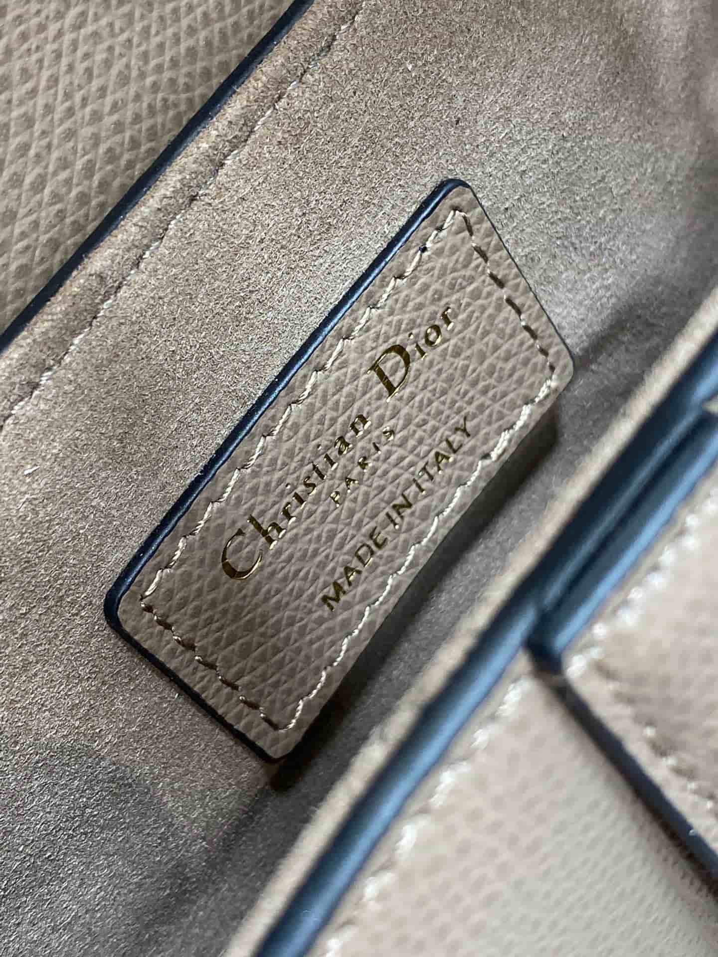 Dior SADDLE BAG Grained Calfskin LB21741 (6)