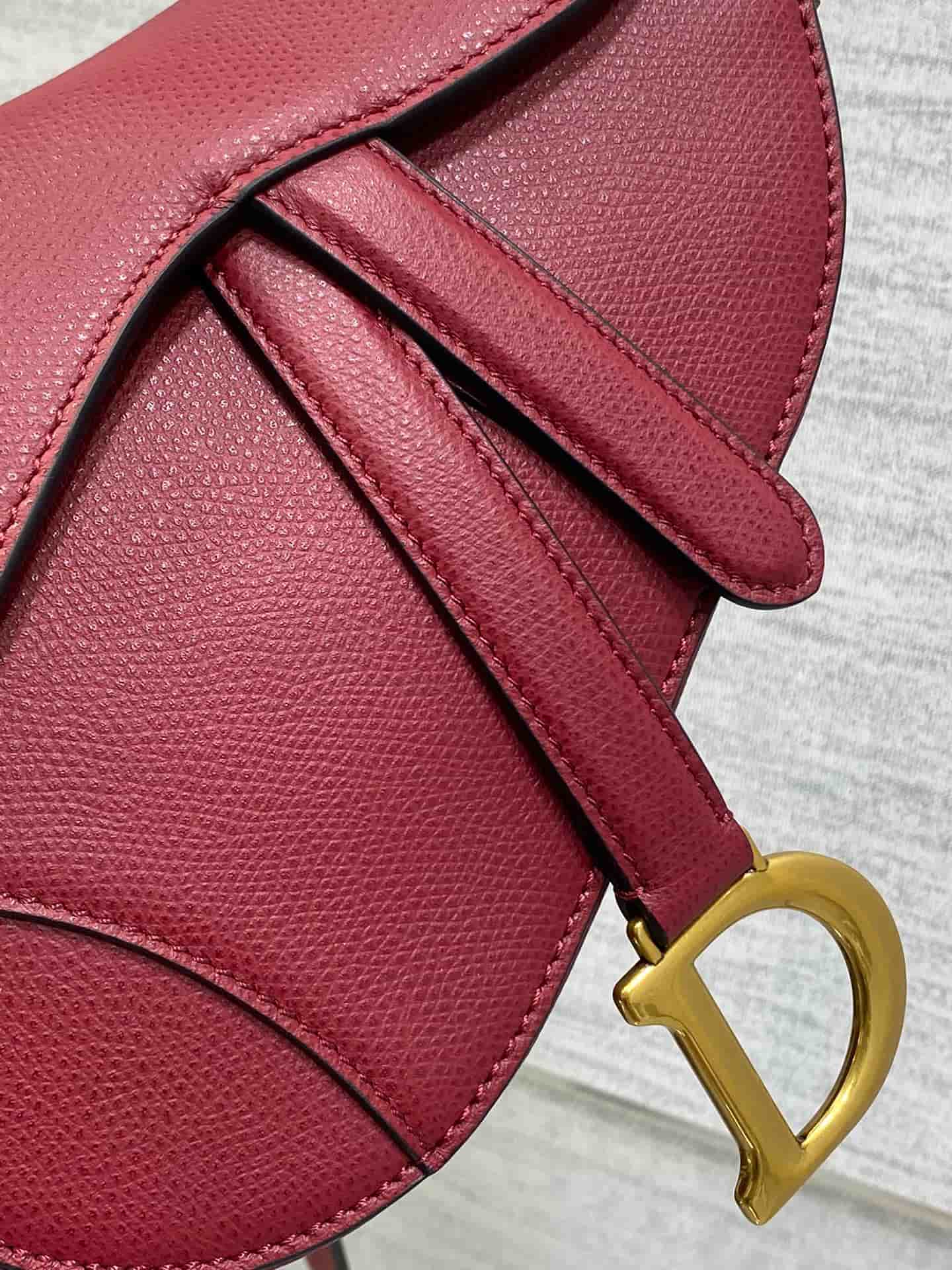 Dior SADDLE BAG Grained Calfskin LB21743 (4)