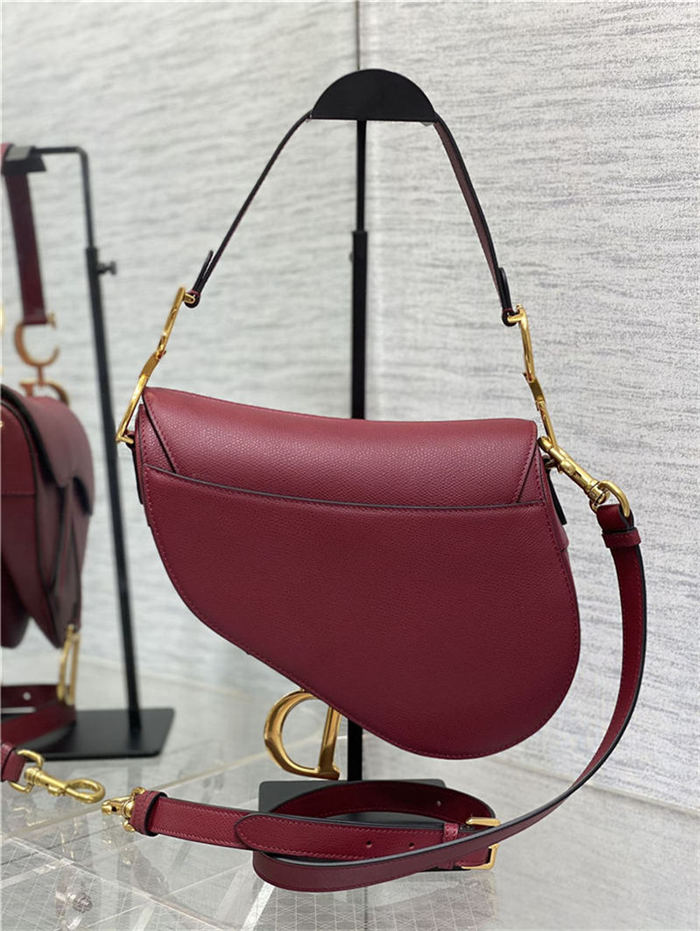 Dior SADDLE BAG Grained Calfskin LB3190 (2)