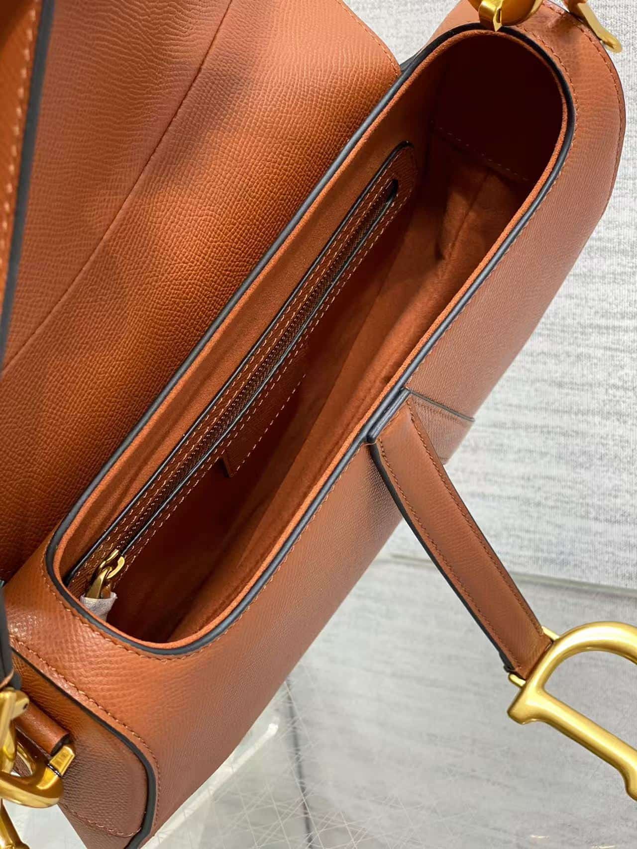 Dior SADDLE BAG Grained Calfskin LB5061 (5)