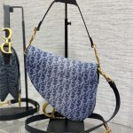 Dior SADDLE BAG Oblique Embroidery Denim LB14576 (2)