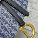 Dior SADDLE BAG Oblique Embroidery Denim LB14576 (3)