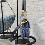 Dior SADDLE BAG Oblique Embroidery Denim LB14576 (5)