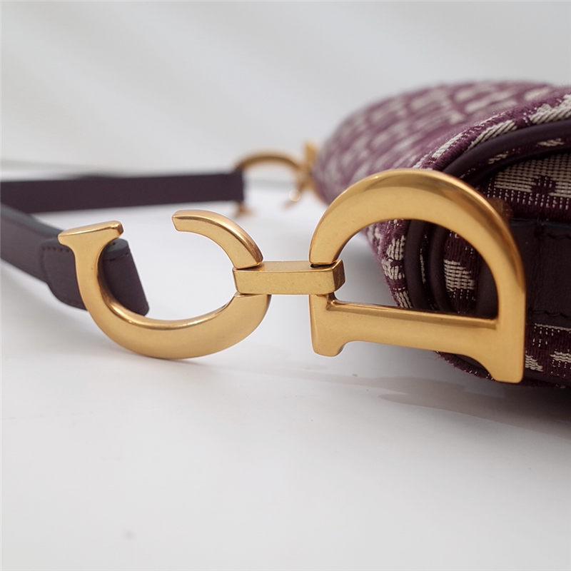 Dior SADDLE BAG Oblique Jacquard LB3198 (2)