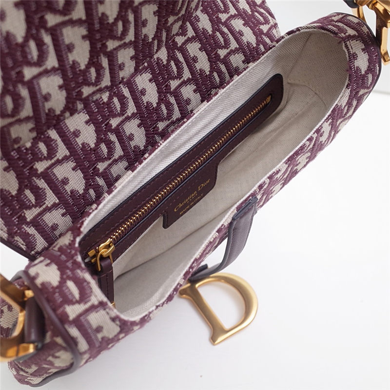 Dior SADDLE BAG Oblique Jacquard LB3198 (5)