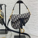 Dior SADDLE BAG Oblique Jacquard LB3200 (1)