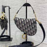 Dior SADDLE BAG Oblique Jacquard LB3200 (2)