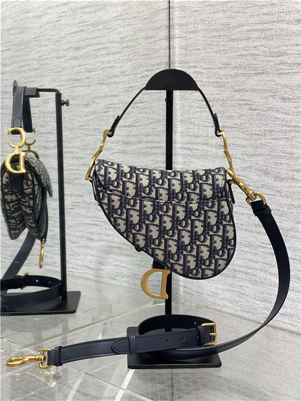 Dior SADDLE BAG Oblique Jacquard LB3200 (2)