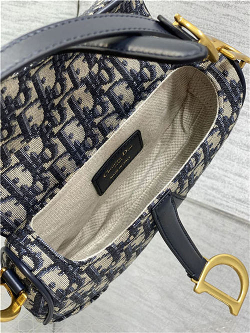 Dior SADDLE BAG Oblique Jacquard LB3200 (4)