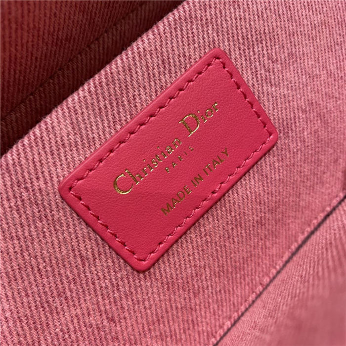 LADY D-JOY BAG Cannage Denim LB11031 (6)