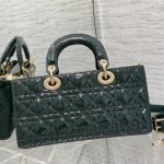 LADY D-JOY BAG Patent Cannage Calfskin LB12374 (2)