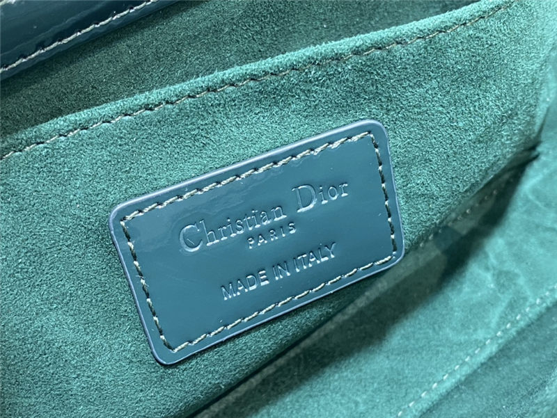 LADY D-JOY BAG Patent Cannage Calfskin LB12374 (3)