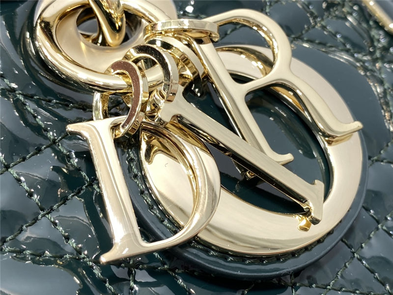 LADY D-JOY BAG Patent Cannage Calfskin LB12374 (6)