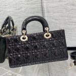 LADY D-JOY BAG Patent Cannage Calfskin LB12378 (2)