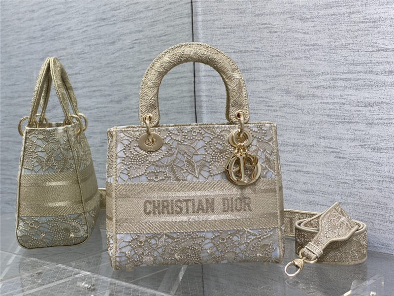 LADY D-LITE BAG D-Lace Embroidery LB12780 (1)