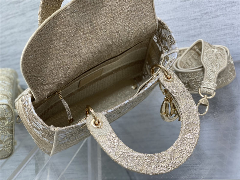 LADY D-LITE BAG D-Lace Embroidery LB12780 (3)