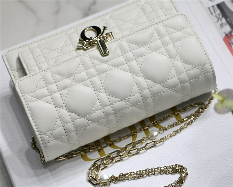 LADY Dior CHAIN POUCH Cannage Lambskin LB10077 (2)