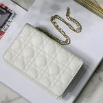 LADY Dior CHAIN POUCH Cannage Lambskin LB10077 (5)