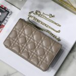 LADY Dior CHAIN POUCH Cannage Lambskin LB10078 (6)