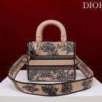 Lady D-Lite Bag Toile de Jouy Palms Embroidery LB16934 (2)