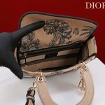 Lady D-Lite Bag Toile de Jouy Palms Embroidery LB16934 (3)