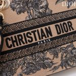 Lady D-Lite Bag Toile de Jouy Palms Embroidery LB16934 (5)