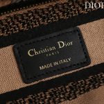 Lady D-Lite Bag Toile de Jouy Palms Embroidery LB16934 (6)