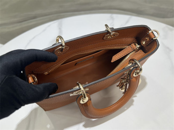 Lady D-Sire My ABCDior Bag Bull Leather LB14322 (5)