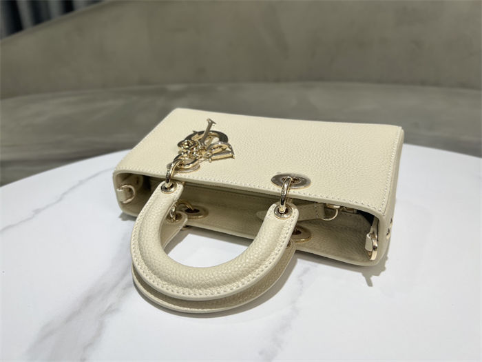 Lady D-Sire My ABCDior Bag Bull Leather LB8357 (6)