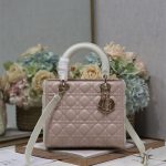 MEDIUM LADY Dior BAG Cannage Lambskin LB14381 (1)