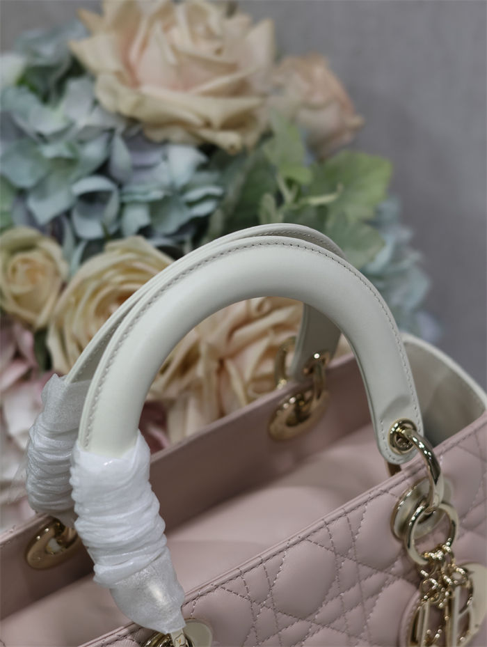 MEDIUM LADY Dior BAG Cannage Lambskin LB14381 (3)