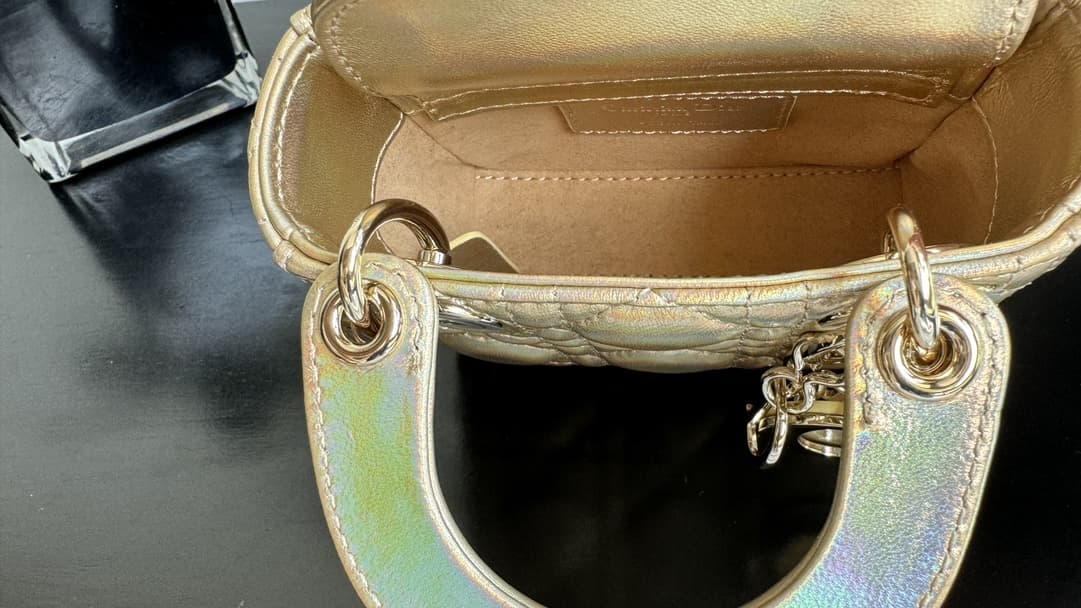 MICRO LADY Dior BAG Cannage Lambskin LB1041 (5)