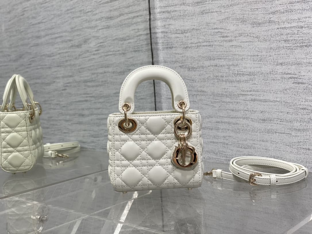 MICRO LADY Dior BAG Cannage Lambskin LB2977 (1)