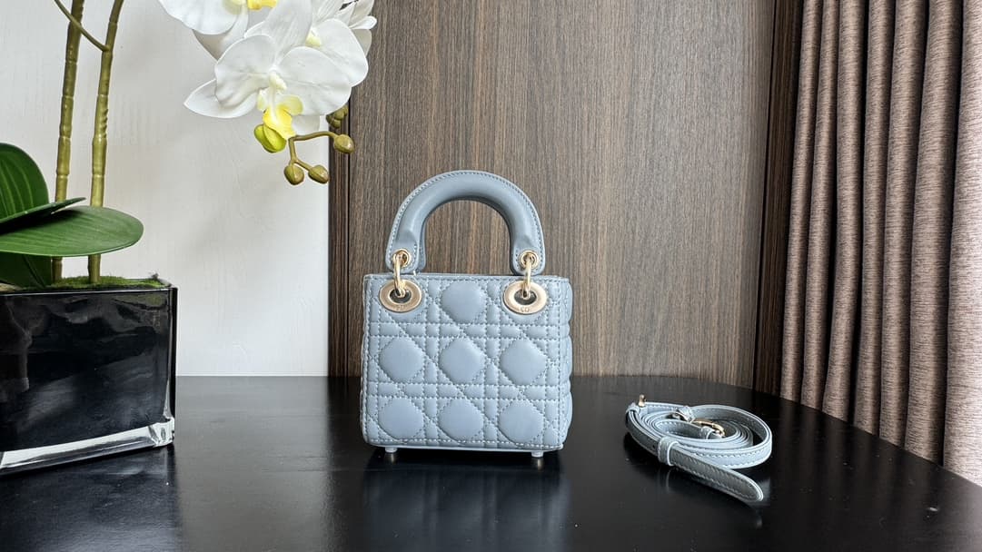 MICRO LADY Dior BAG Cannage Lambskin LB3214 (5)