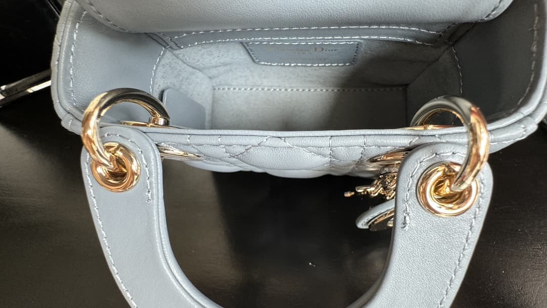 MICRO LADY Dior BAG Cannage Lambskin LB3214 (6)